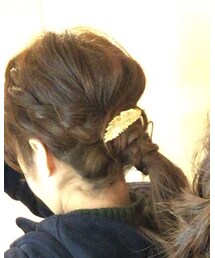 髪型 | バレッタ/ヘアクリップ