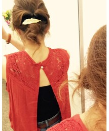 後ろ姿 | トップス