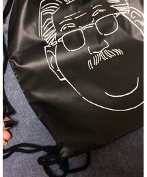 handmade安西ナップサック | 安西先生の巾着をリメイクしてナップサックにして愛用😌💓(バックパック/リュック)