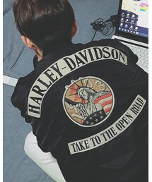 Harley-Davidson | 彼氏着てるver🍻(ナイロンジャケット)