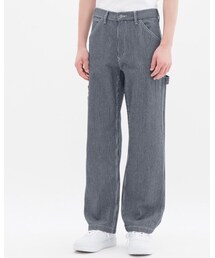 GU | ペインターパンツ ヒッコリー(デニムパンツ)