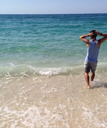 こんな格好でした☆笑(タンクトップ)