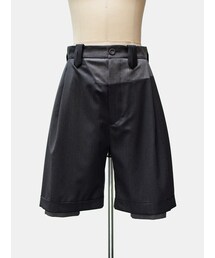 MAREUNROL'S / SHORTS TWO TYPES GREY(スラックス)