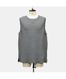 yoko sakamoto | knit vest gray(ベスト)