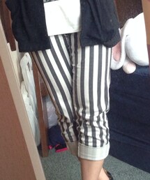 GU | ストライプパンツ(その他パンツ)