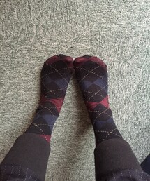 しまむら | アーガイルタイツ(タイツ/ストッキング)