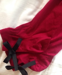 靴下屋 | 後ろがリボンのショート丈靴下(ソックス/靴下)