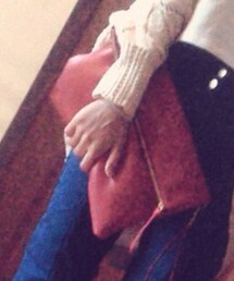 dazzlin | ノベルティでげっとしました！♥︎(クラッチバッグ)