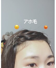 かみのけ！ | 星のピンはヘザーのです( ^o^ )ﾉ(バレッタ/ヘアクリップ)
