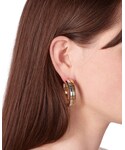 A.P.C. | mathilde hoop earrings(耳夾)