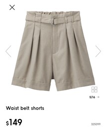 GU | waist belt shorts(パンツ)