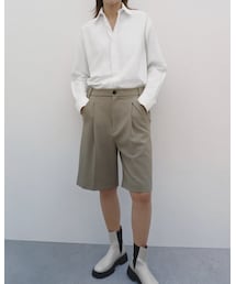 ZARA | Darted Bermuda Shorts(パンツ)