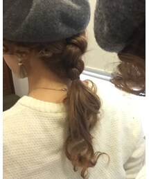 ヘアアレンジ♡ノットヘア〜 | その他
