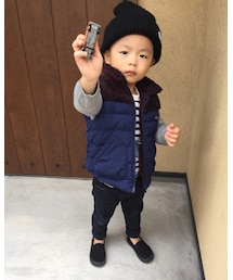 UU | UNIQLOコラボのダウンベスト(ダウンベスト)