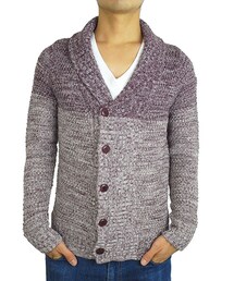 OURS TY CARDIE MAROON(カーディガン/ボレロ)