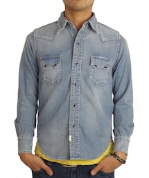 Battalion L/S DENIM SHIRT LIGHT(シャツ/ブラウス)