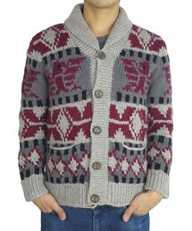 TMT | TMT FULL HANDMADE NATIVE COWICHAN SWEATER GRAY(その他アウター)