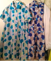 hiyori | カサナリドットシャツワンピース(ワンピース)