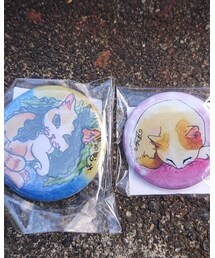 ぼと猫バッチ🐱🐱 | バッジ