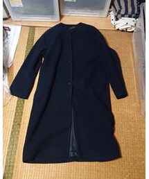 chocol raffine robe | ノーカラーコート