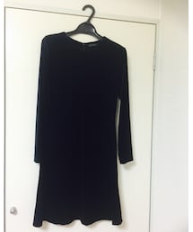 古着 | ベロアで高級感あり シンプルでよい(ワンピース)