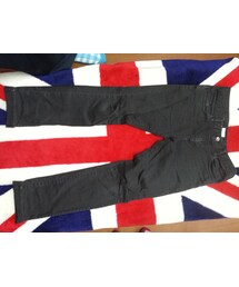 NANO universe | 黒スキニージーンズ(デニムパンツ)