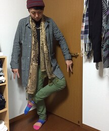 used | 大きなストール(マフラー)