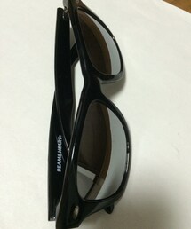BEAMS HEART | 海に行く前に調子に乗って買ったグラサンちゃん。
普段は使用する機会は全く無い。
ウェアー投稿時の写真撮影が彼の活躍の場。(サングラス)