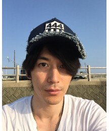 実は、というか… | 被ってます。(キャップ)