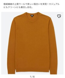 UNIQLO | エクストラファインメリノクルーネックセーター(ニット/セーター)