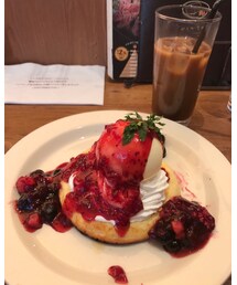 🥞今日のパンケーキ | いしがまや(亀戸)  ベリーベリーハッピー(その他)