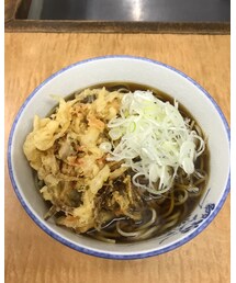 🔸今日の立ちそば | 🔸川一(秋葉原)   かき揚げそば    430円(その他)