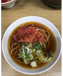 🔸今日の立ちそば | 🔸一由そば 半紅小そば 160円(その他)