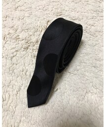 LAD MUSICIAN | 🔸ラッドミュージシャン    ポルカドットナロータイ(黒)(ネクタイ)