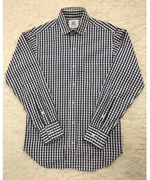 BLACK FLEECE by Brooks Brothers | ãã©ãã¯ããªãŒã¹ ã®ã³ã¬ã ãã§ãã¯ã·ã£ã(é)(ã·ã£ã/ãã©ãŠã¹)