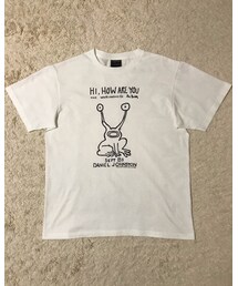 DANIEL JOHNSTON | 🔸ダニエル ジョンストン   Ｔシャツ(白)  ★メルカリ出品中‼️(Tシャツ/カットソー)