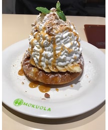 🔸今日のパンケーキ🥞 | 🔸モクオラディキシーダイナー   メルティーキャラメル＆ナッツ   830円(その他)