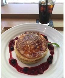 🔸今日のパンケーキ🥞 | 🔸木と水と土と(表参道)   クリームブリュレパンケーキ   980円(その他)