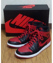 NIKE | 🔸ナイキ エアージョーダン1OG(黒赤) ★メルカリ出品中‼️(スニーカー)