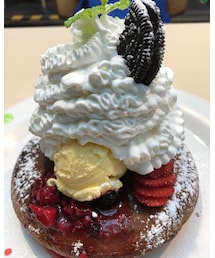🔸今日のパンケーキ🥞 | 🔸モクオラディキシーダイナー   ストロベリーチーズケーキ   980円(その他)