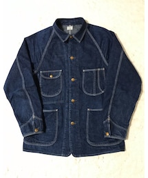 orSlow | オアスロウ    カバーオール(紺)(カバーオール)