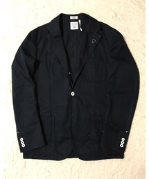 BEDWIN & THE HEARTBREAKERS | ベドウィン コットンジャケット(紺)(テーラードジャケット)