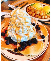 🔸今日のパンケーキ🥞 | 🔸エグスンシングス   ブルーベリーパンケーキ(その他)