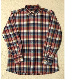 Maison Kitsune | 🔸メゾンキツネ   チェックシャツ(赤)(シャツ/ブラウス)