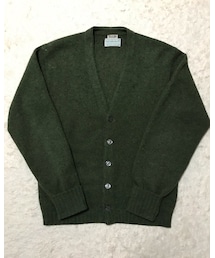 70s古着 | 🔸70s古着   モヘアカーディガン(緑)(カーディガン/ボレロ)