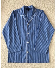 POLO RALPH LAUREN | ポロラルフローレン パジャマシャツ(青)(シャツ/ブラウス)