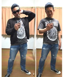 🔸基本コーデ🐷🐷‼️ | 🔸モヘアカーディガンスタイル😎✨(その他)