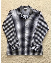 SLEEPY JONES | スリーピージョーンズ  パジャマシャツ(ギンガムチェック)(シャツ/ブラウス)