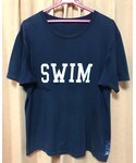 the POOL aoyama | 🔸プールアオヤマ  Tシャツ(ネイビー)(T恤)