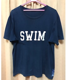 the POOL aoyama | 🔸プールアオヤマ  Tシャツ(ネイビー)(Tシャツ/カットソー)